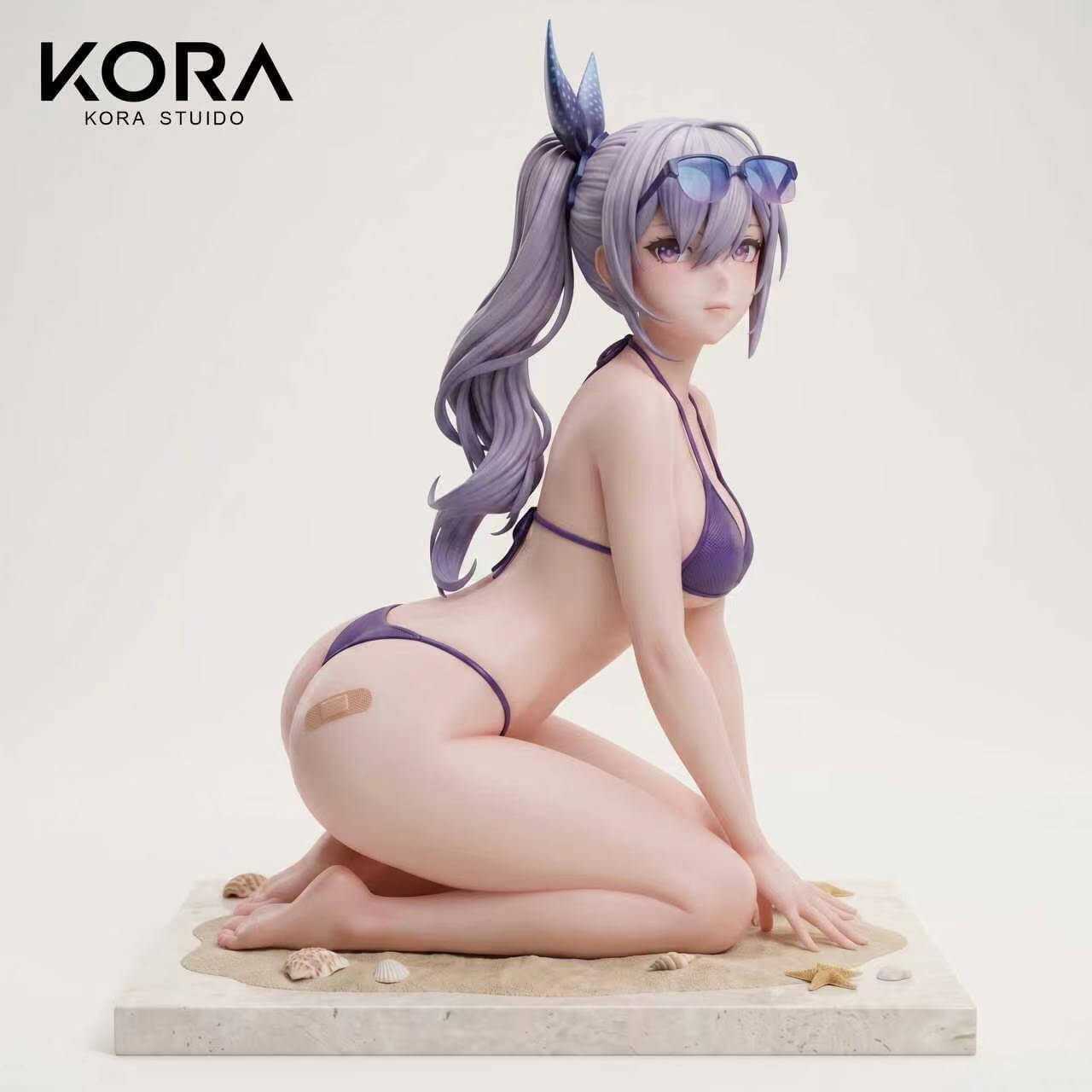 Summer Beach Silver Wolf - Featured Image Summer Beach Silver Wolf - Collectible Figure Main View