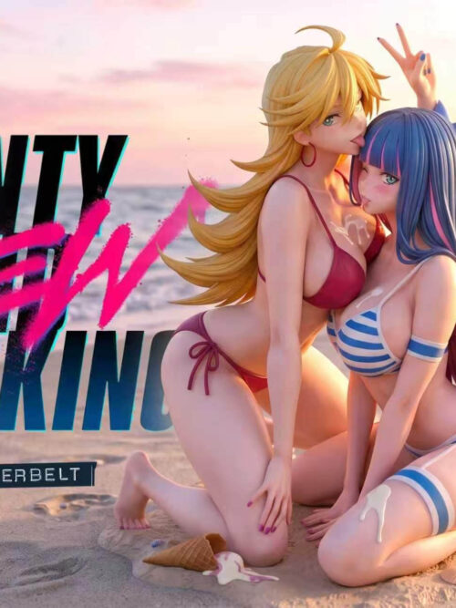 p5mg9amhe1644n20txja27nqp11j72yj Summer Beach Panty Anarchy & Stocking Anarchy - Collectible Figure Main View
