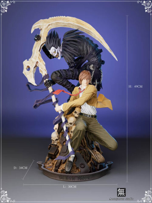 Light Yagami and Ryuk — Death Note - Detail View 4