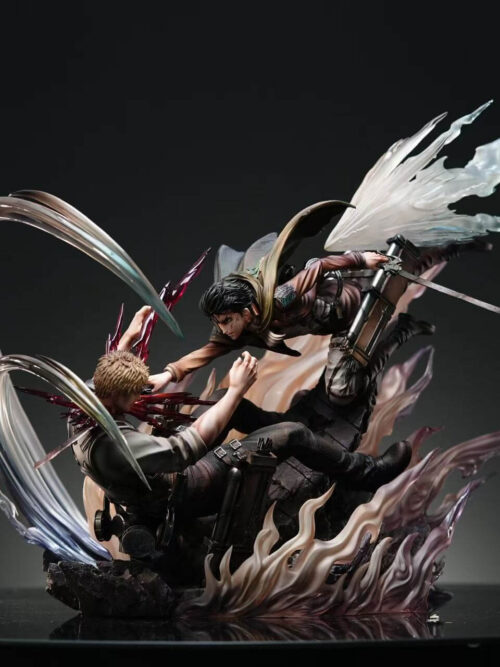Levi Ackerman vs Reiner Braun - Detail View 12