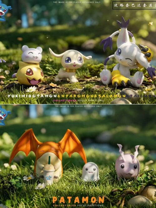 Tailmon and Patamon Evolution Chain Set - Detail View 4