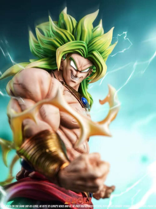 Legendary Super Saiyan Broly Looking Back - Detail View 2