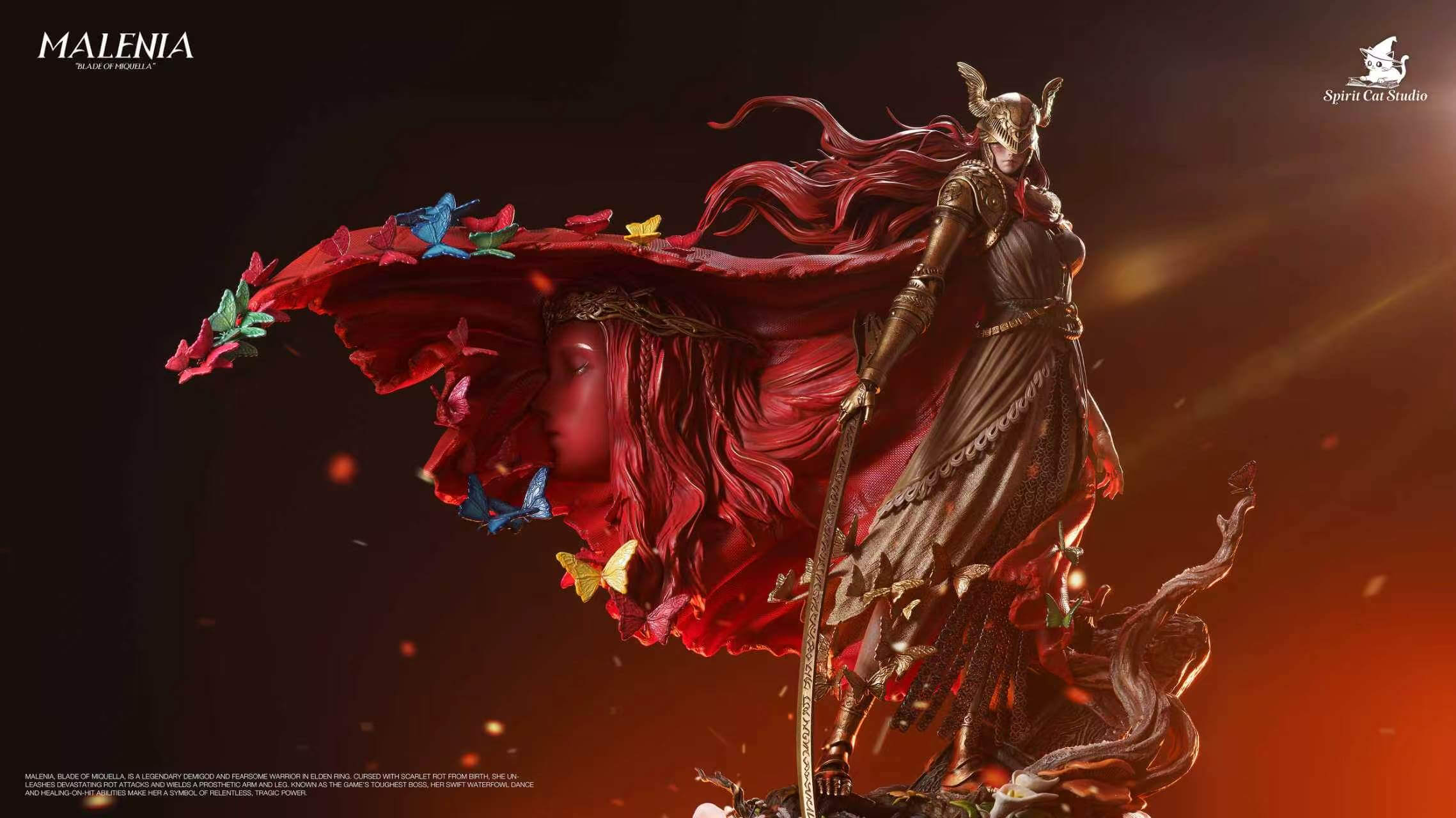 Blade of Miquella Malenia — Elden Ring - Featured Image Blade of Miquella Malenia — Elden Ring - Collectible Figure Main View