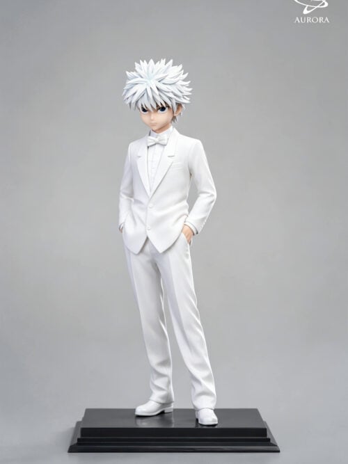 rv5k39mgf8fq96c7cf6mtnz76p653ckh White Suit Killua Zoldyck - Collectible Figure Main View