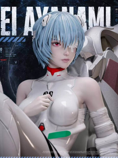 Rei Ayanami in Cockpit - Detail View 4