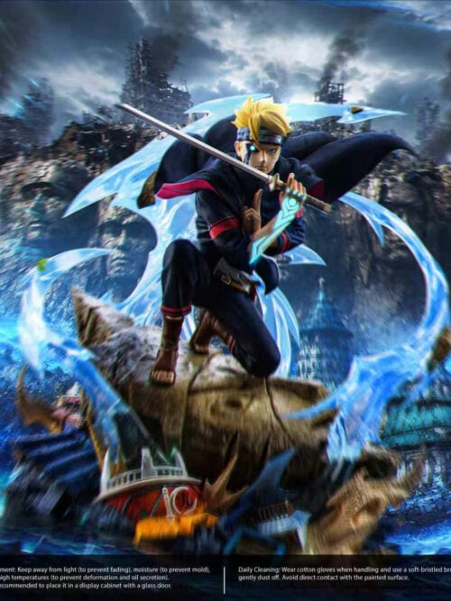 Kneeling Boruto Uzumaki - Collectible Figure Main View
