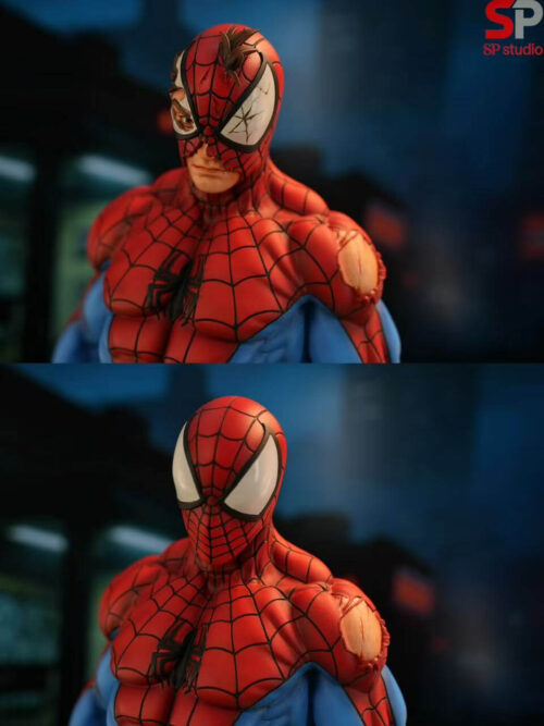 Battle-Damaged Spider-Man - Detail View 5