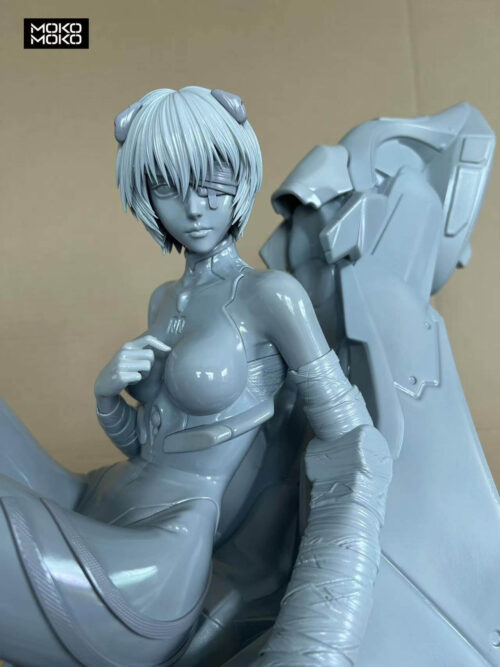 Rei Ayanami in Cockpit - Detail View 7