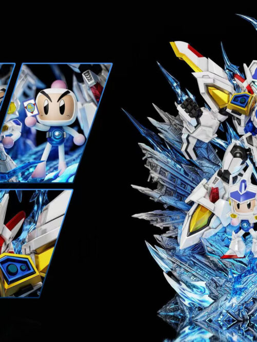 White Bomber Mecha Form — Bomberman - Detail View 1