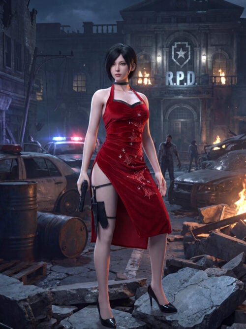 Ada Wong Life-Size Doll - Collectible Figure Main View