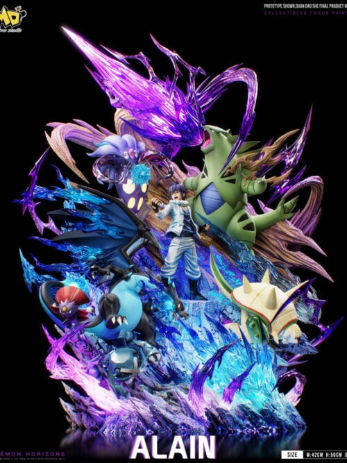 Mega Charizard X Alain and His Team - Detail View 1
