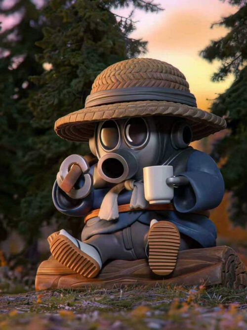 Straw Hat Akira Toriyama - Collectible Figure Main View