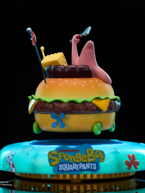 SpongeBob & Patrick Star Krabby Patty Cruiser Maglev Night Light - Detail View 6