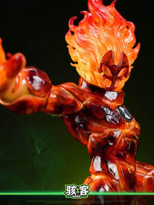 Heatblast and Diamondhead - Detail View 7