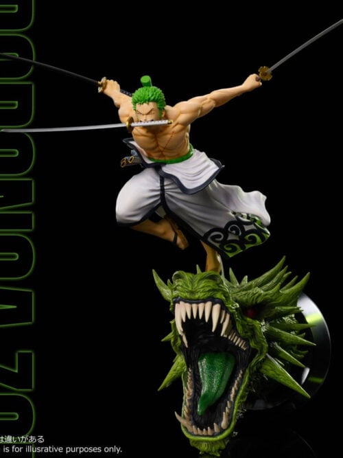 Wano Roronoa Zoro Three Sword Style Wall-Mount - Detail View 1