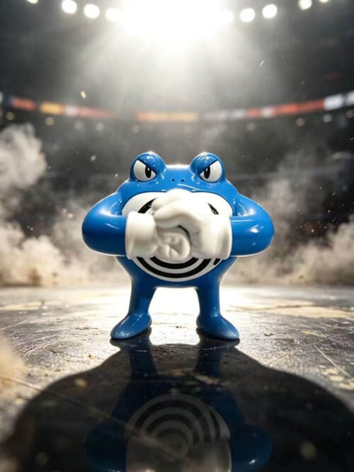 Champion Poliwrath - Collectible Figure Main View