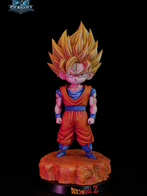 Angry Super Saiyan SD Son Goku - Collectible Figure Main View