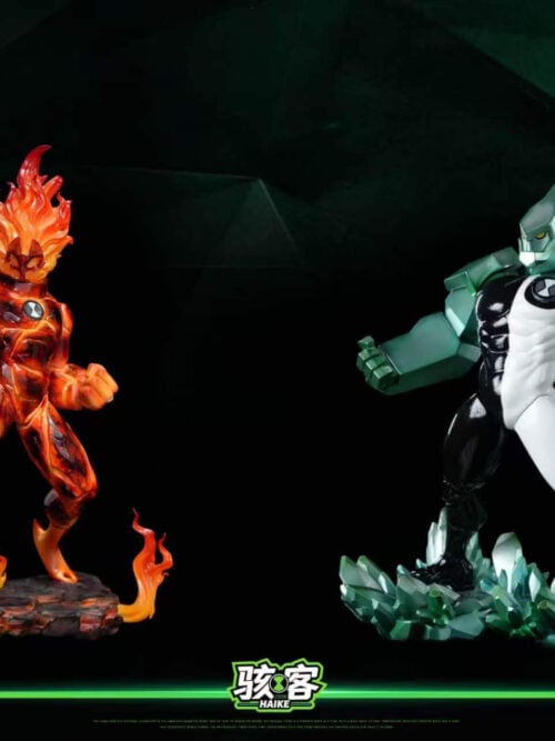 Heatblast and Diamondhead - Detail View 12