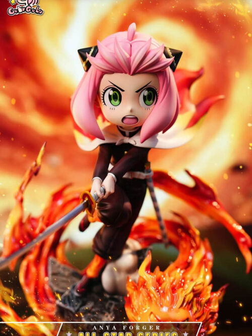 Flame Girl Anya Forger - Detail View 3