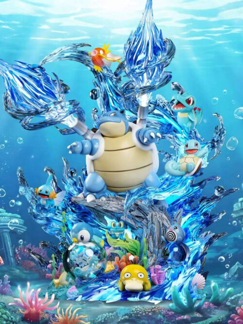 Pokémon Ecology Series 001 Water-Type Blastoise - Collectible Figure Main View
