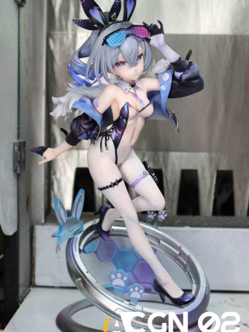 Bunny Suit Silver Wolf and Sparkle - Collectible Figure Main View