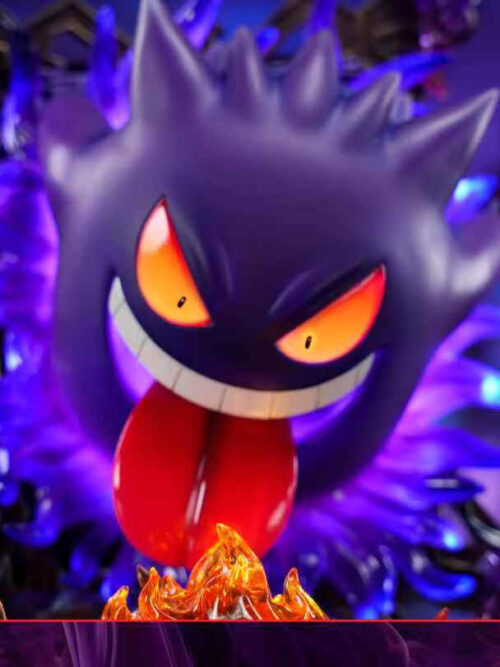 Gengar Frightens Calcifer - Detail View 3