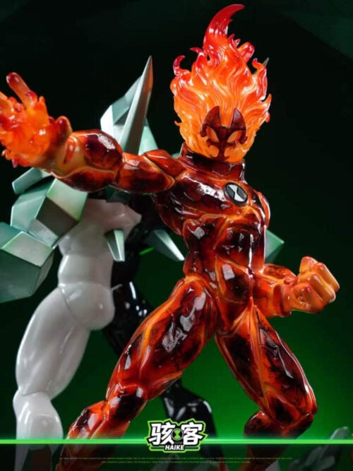 Heatblast and Diamondhead - Collectible Figure Main View