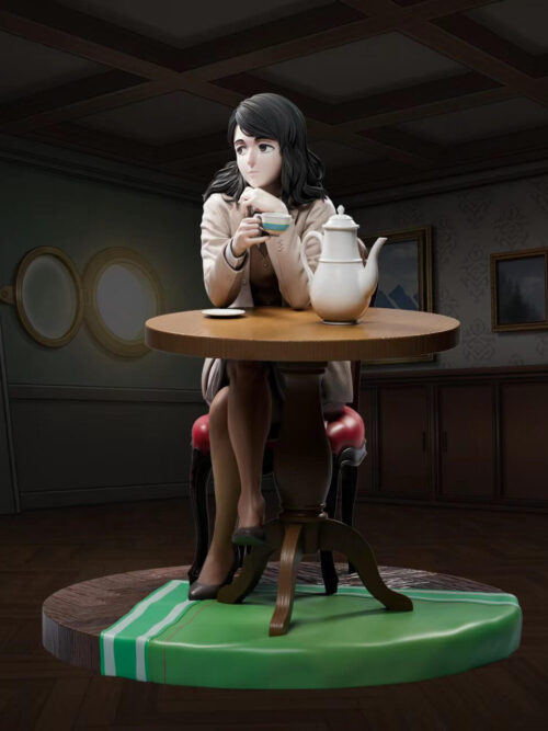 Tea-Drinking Pieck Finger - Detail View 3