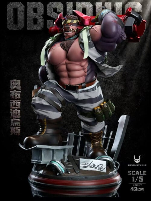 LIVE A HERO Obsidius - Collectible Figure Main View