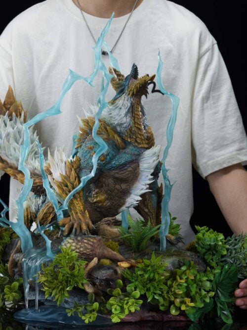 Monster Hunter Zinogre, Stygian Zinogre, and Thunderlord Zinogre - Detail View 16