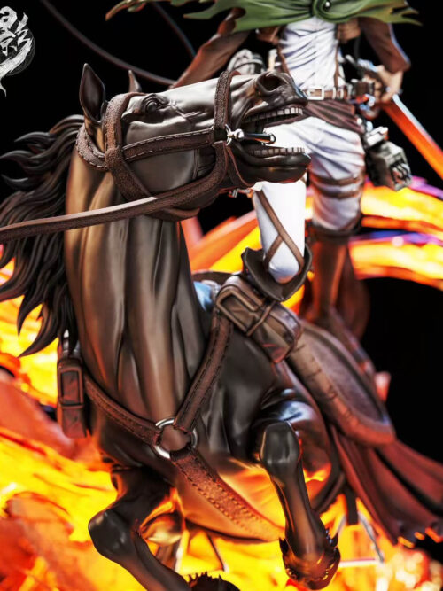 Mounted Levi Ackerman - Detail View 4