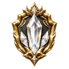 5 Crystal Sovereign 1 1 Crystal Sovereign tier badge