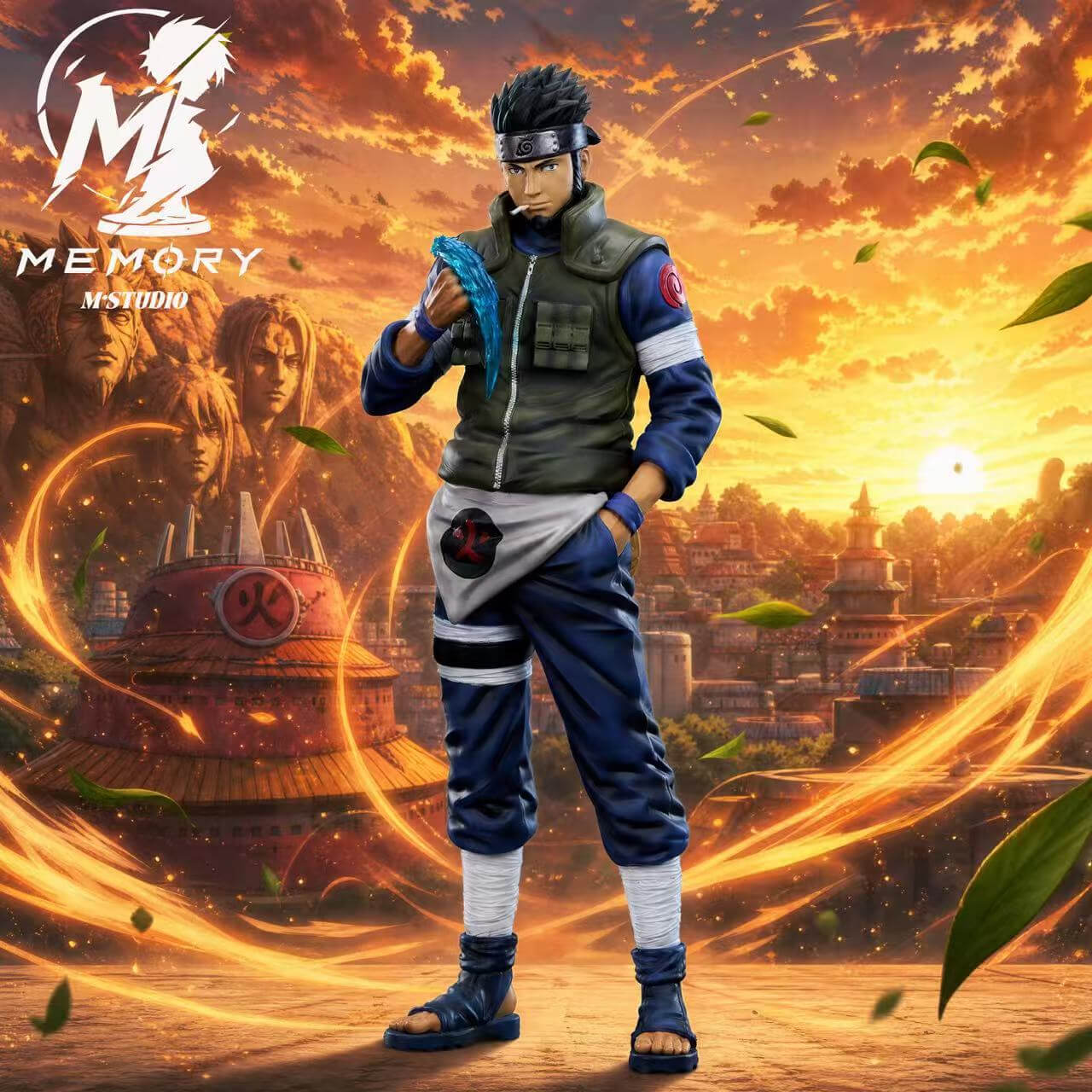 Asuma Sarutobi - Featured Image Asuma Sarutobi - Collectible Figure Main View