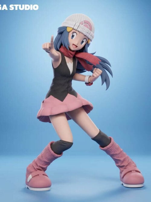Dawn and Piplup - Detail View 3