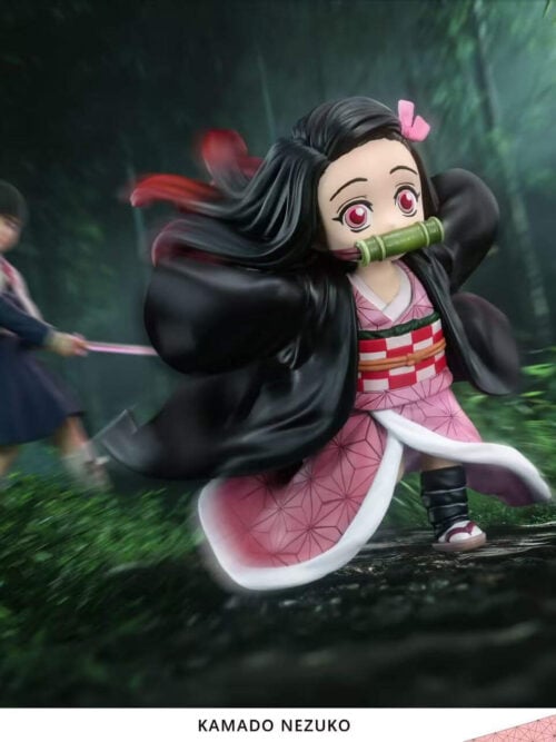 Running Nezuko Kamado - Collectible Figure Main View