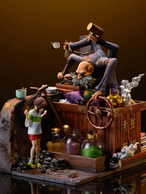 Spirited Away Kamaji and Chihiro Ogino - Image 7