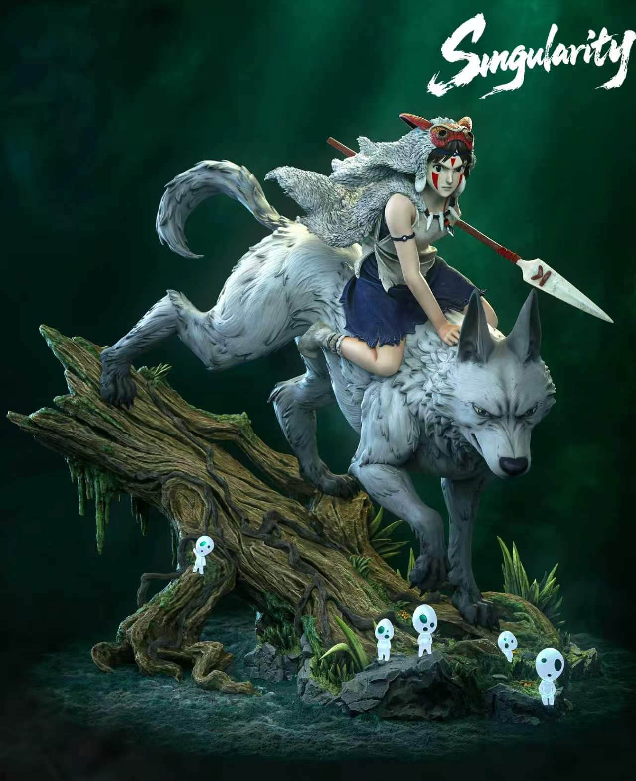 Princess Mononoke San - Featured Image Princess Mononoke San - Collectible Figure Main View