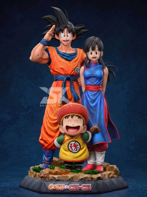 Young Goku and Young Chi-Chi - Detail View 7