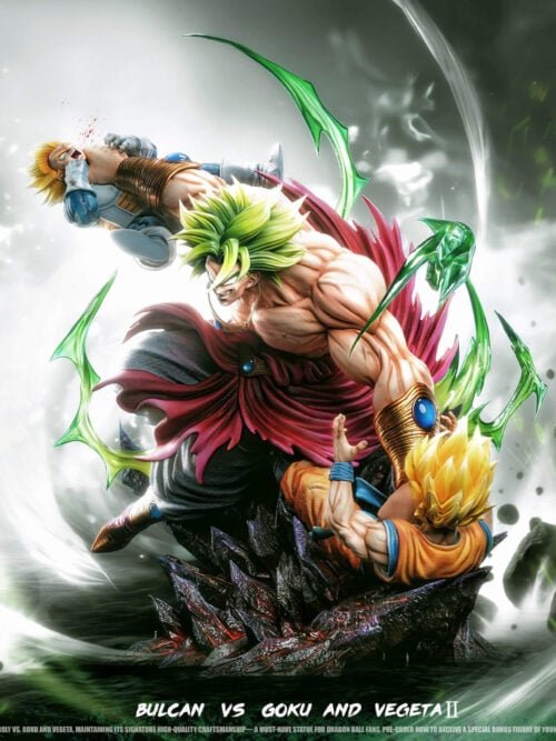 Broly vs Goku and Vegeta 2.0 - Collectible Figure Main View