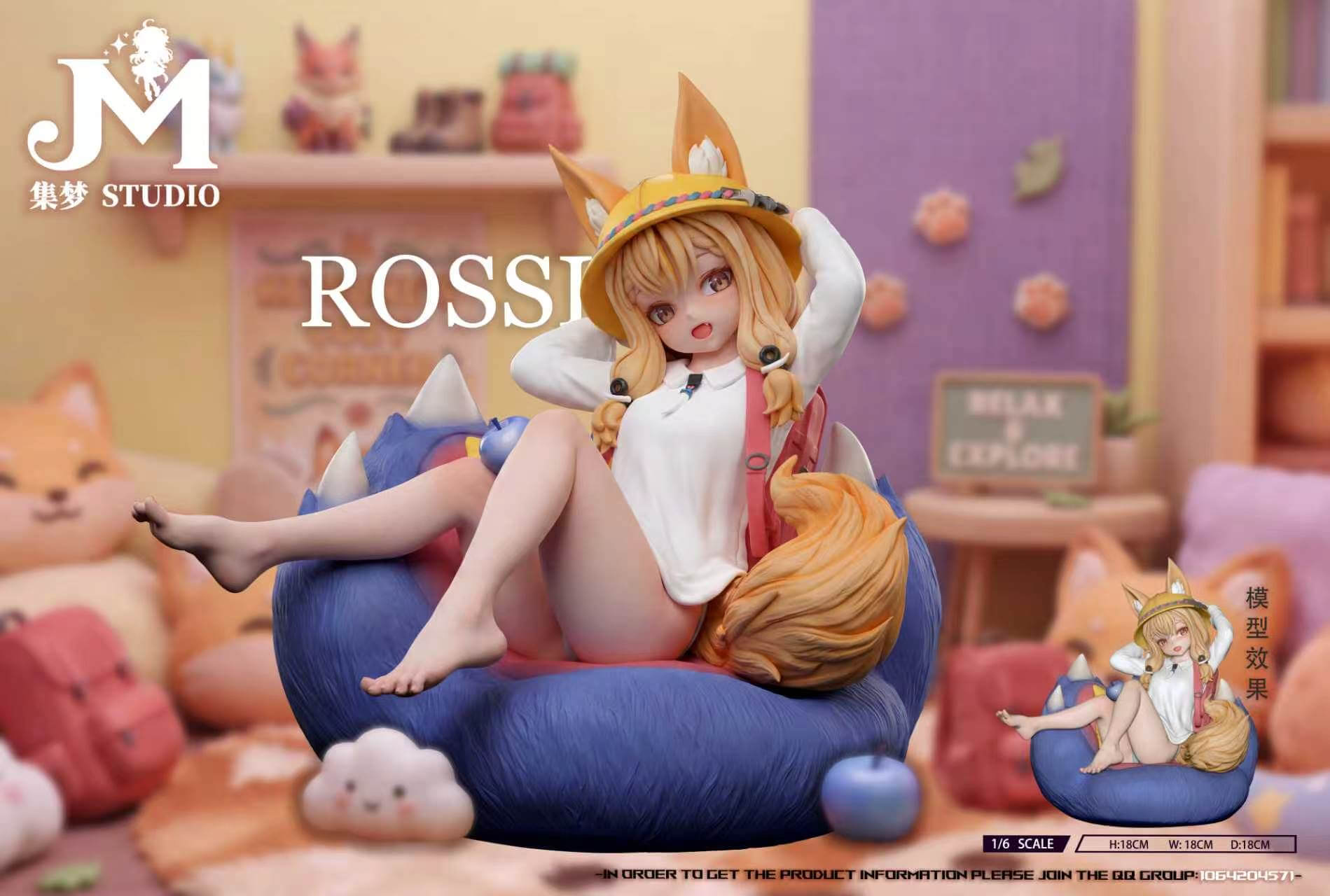 Relaxing Rossi - Featured Image Relaxing Rossi - Collectible Figure Main View
