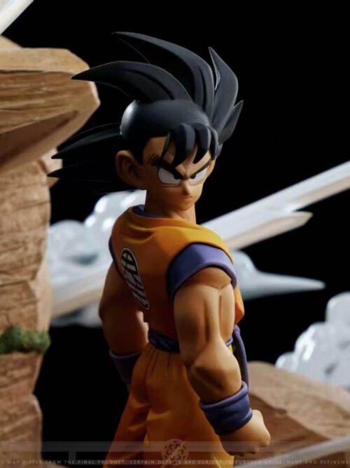 Goku vs Vegeta First Duel - Detail View 2