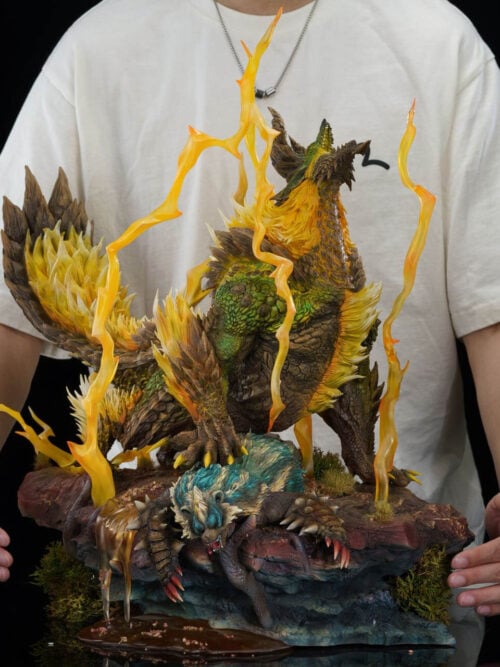 Monster Hunter Zinogre, Stygian Zinogre, and Thunderlord Zinogre - Detail View 18