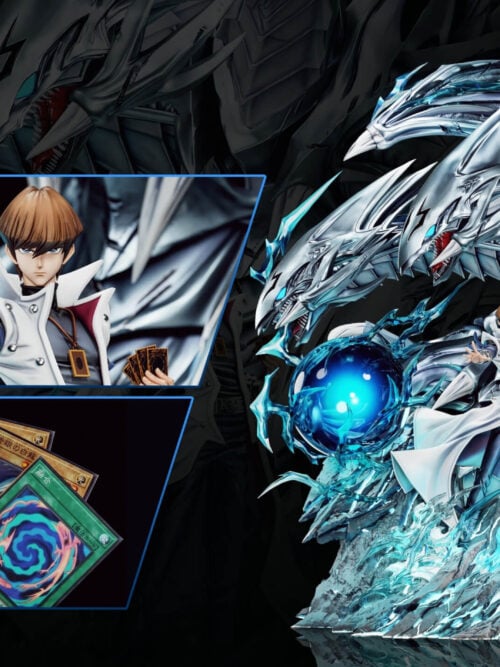 Seto Kaiba and Blue-Eyes Ultimate Dragon - Detail View 1