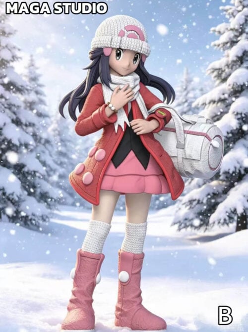 Dawn and Piplup - Detail View 2