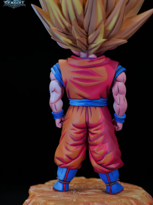 Angry Super Saiyan SD Son Goku - Detail View 12