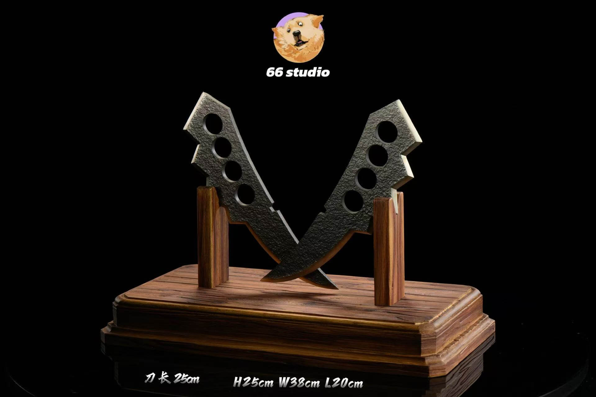 Asuma Sarutobi Chakra Blade - Featured Image Asuma Sarutobi Chakra Blade - Collectible Figure Main View