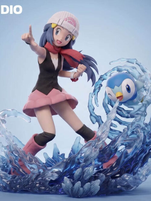 Dawn and Piplup - Detail View 1