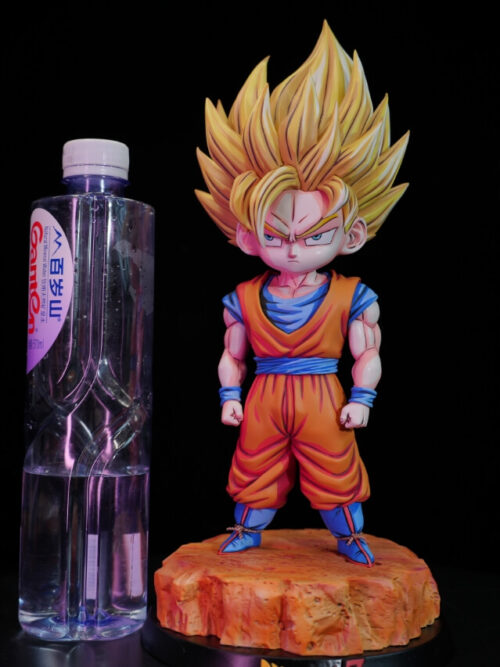 Angry Super Saiyan SD Son Goku - Detail View 3