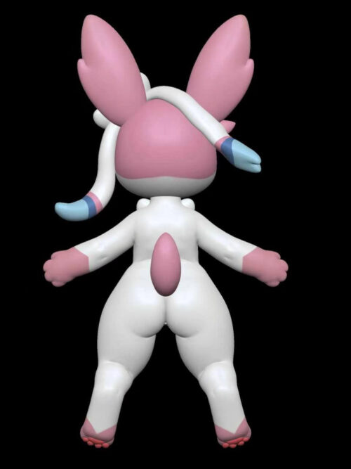 Humanoid Sylveon Doll - Detail View 1
