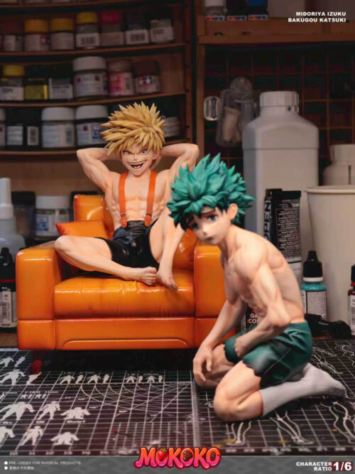 Casual Izuku Midoriya and Katsuki Bakugo - Detail View 1